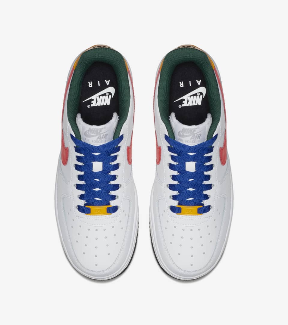 Nike air force 1 2025 low love bright crimson