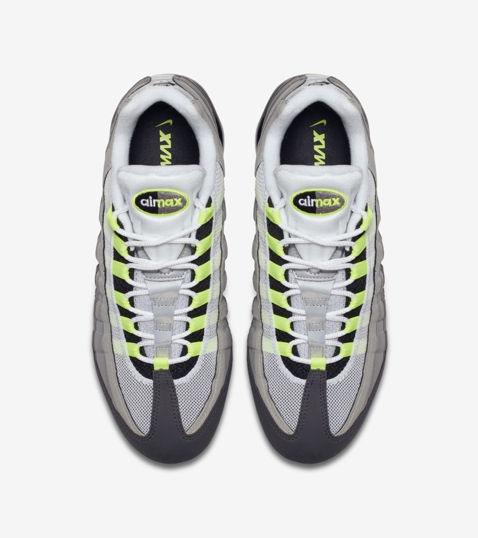 Nike Air Vapormax 95 'Black u0026 Volt u0026 Dark Pewter' Release Date