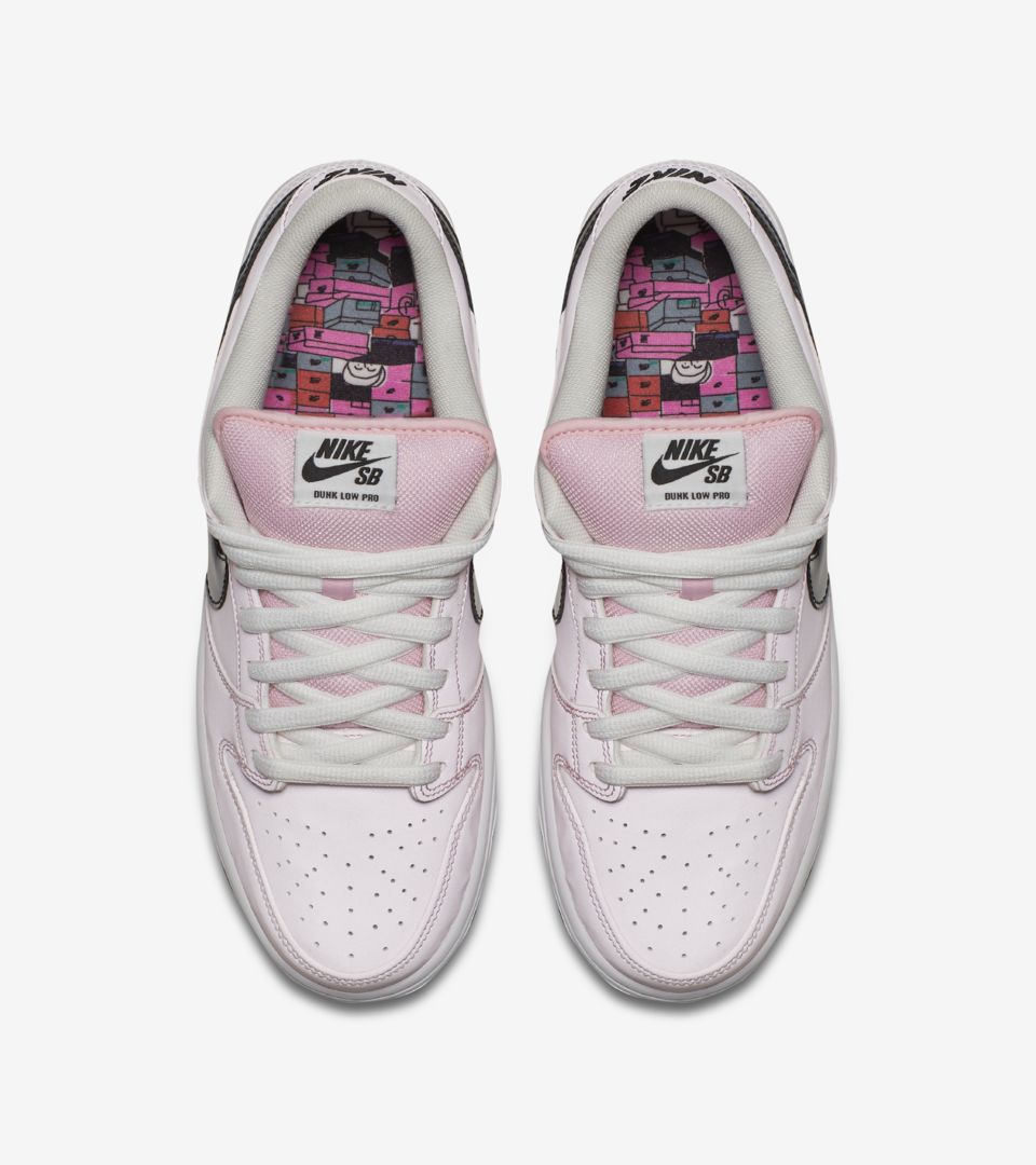 nike sb dunk pink