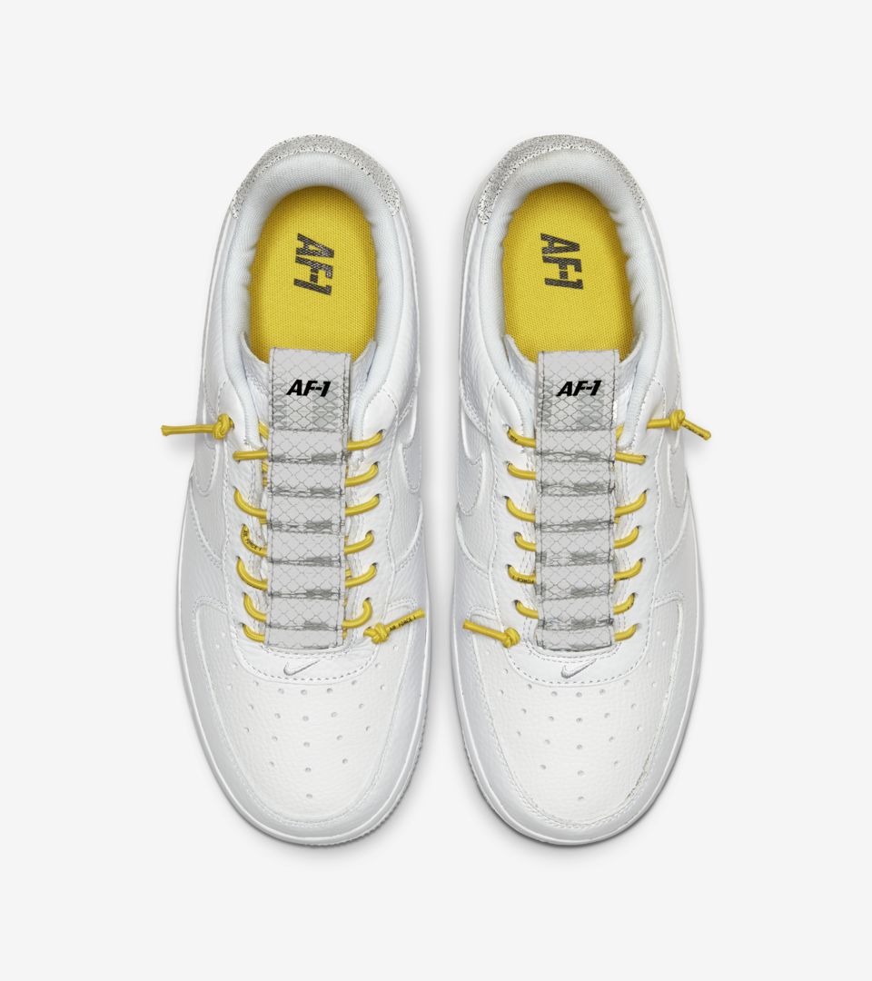 Women's Air Force 1 Lux 'White/Chrome Yellow'. Nike SNKRS IN