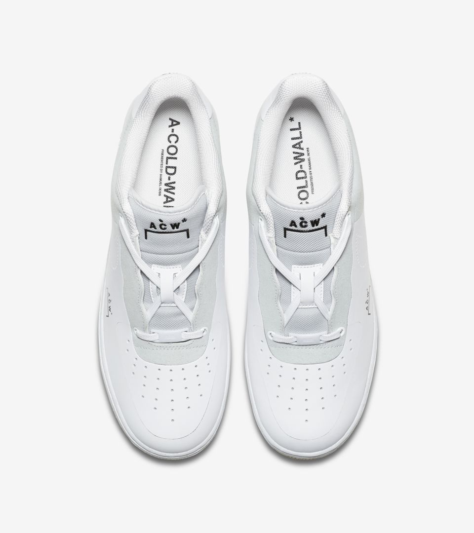 nike air force 1 low a cold wall white