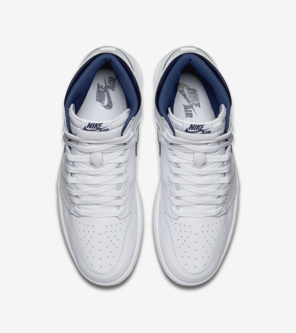 Air jordan metallic outlet navy