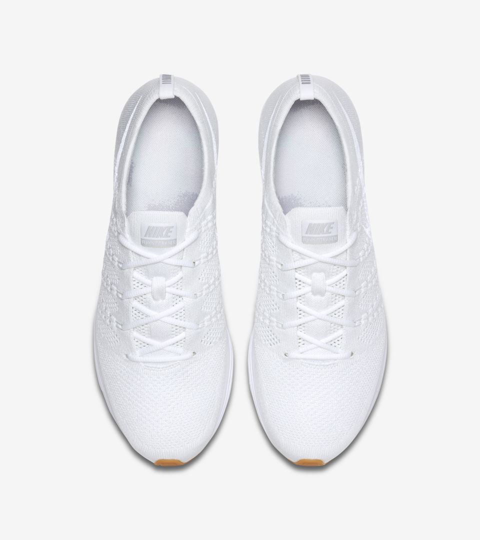 all white flyknits