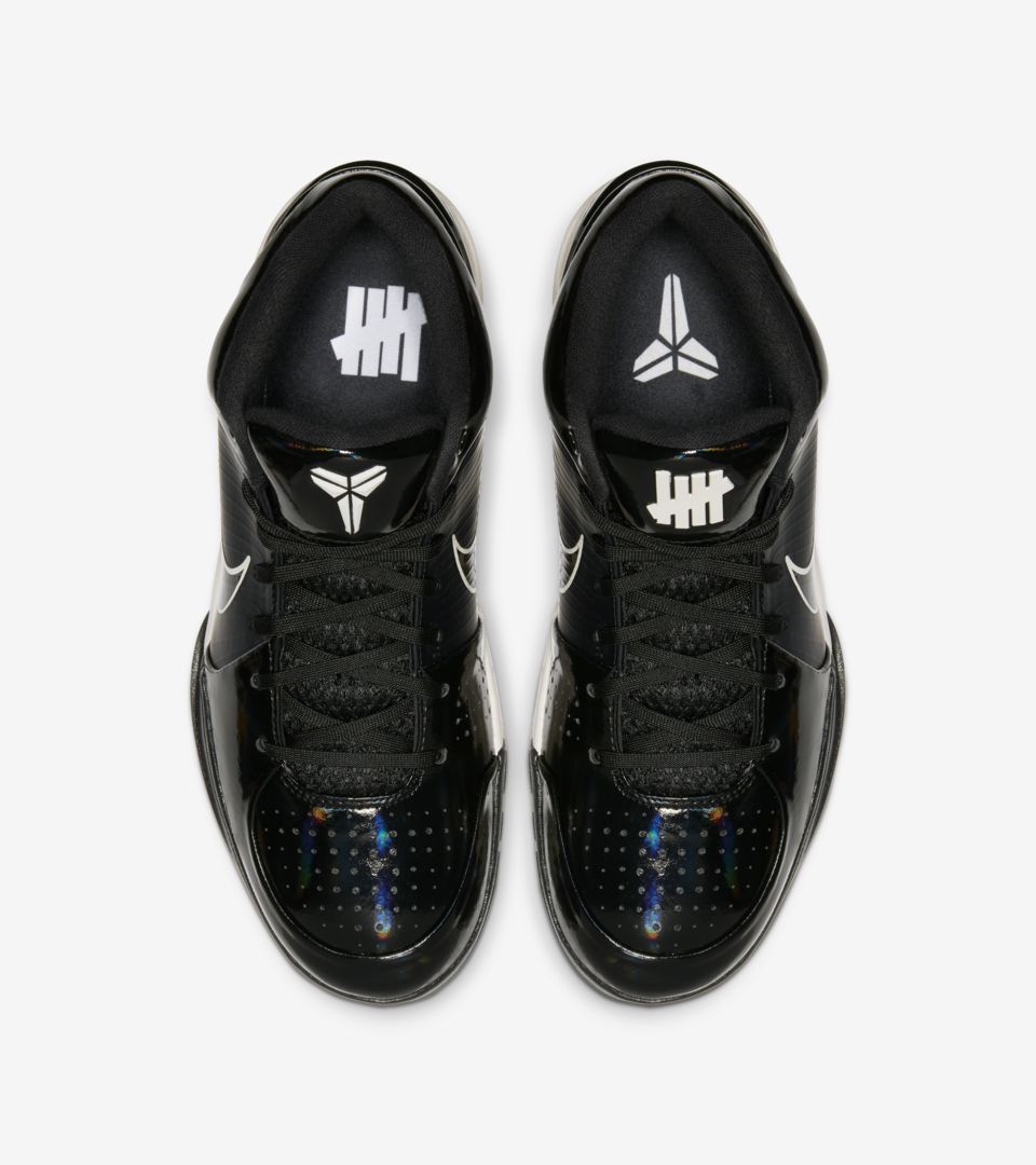 nike × undefeated コービー4 プロトロ　black manba