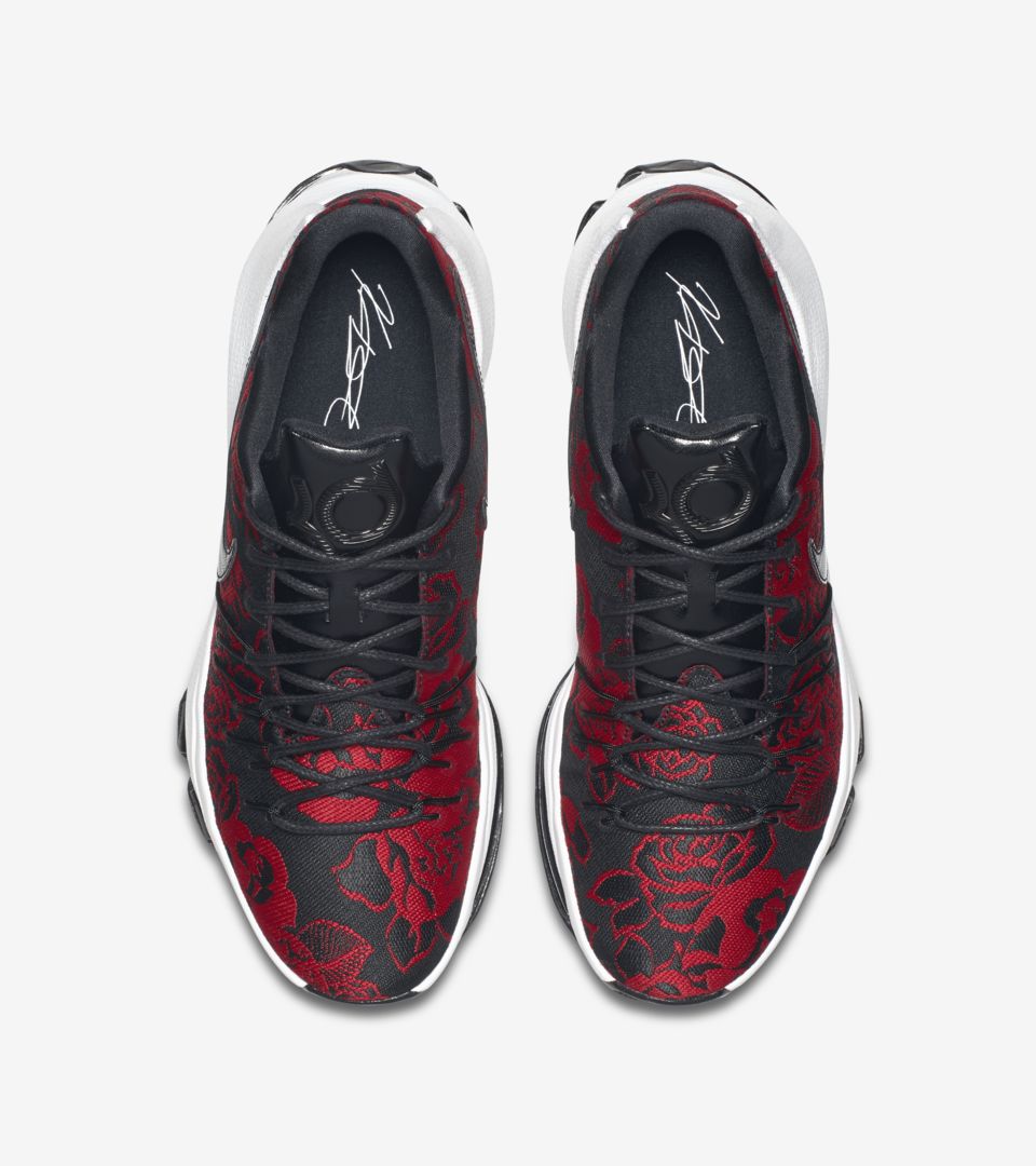 nike kd 8 ext red floral limited