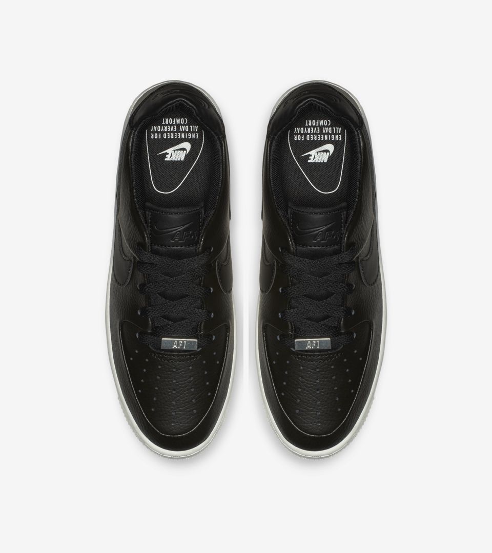 Women's Air Force 1 Sage Low 'Black & White' Release Date. Nike SNKRS