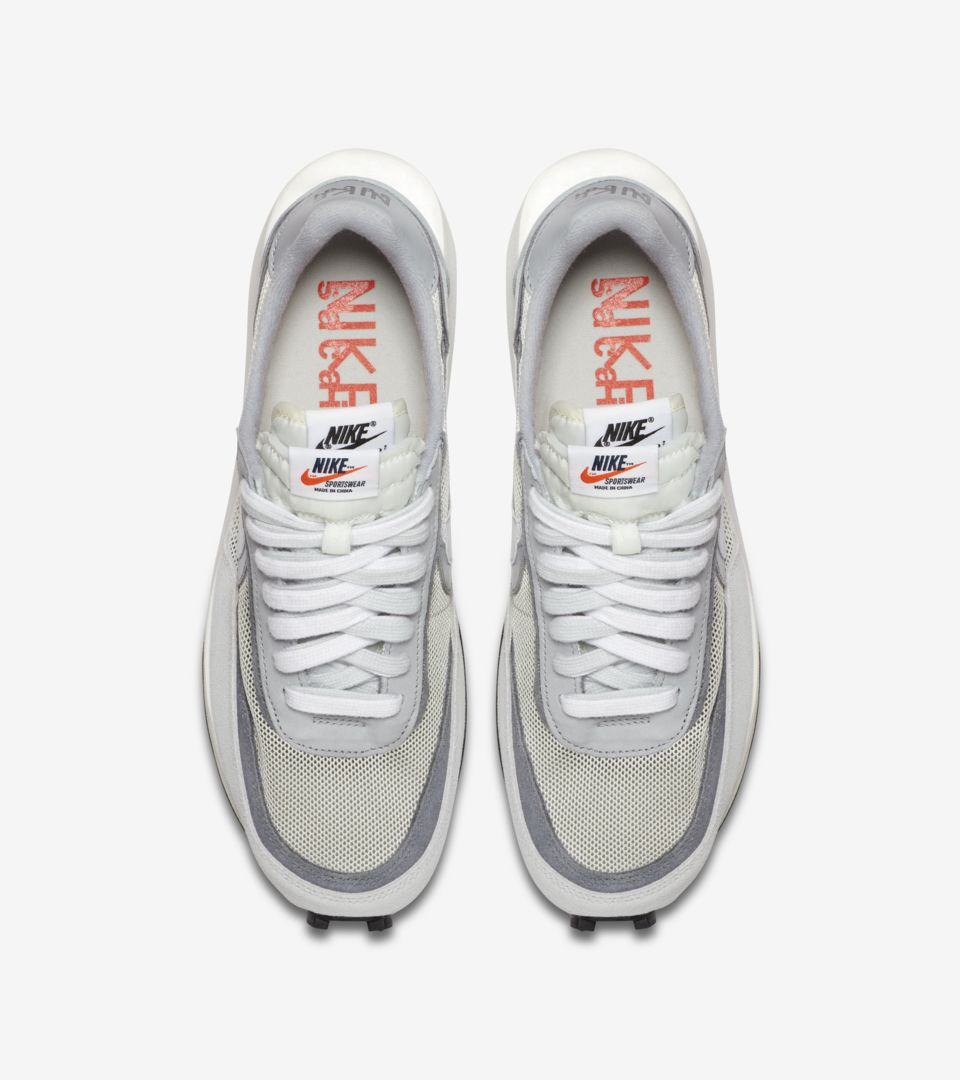 sacai x Nike LDWaffle 'Summit White' Release Date. Nike SNKRS