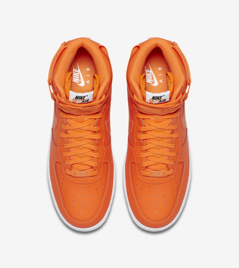 Air Force 1 JDI Collection 'Total Orange & White' Release Date. SNKRS