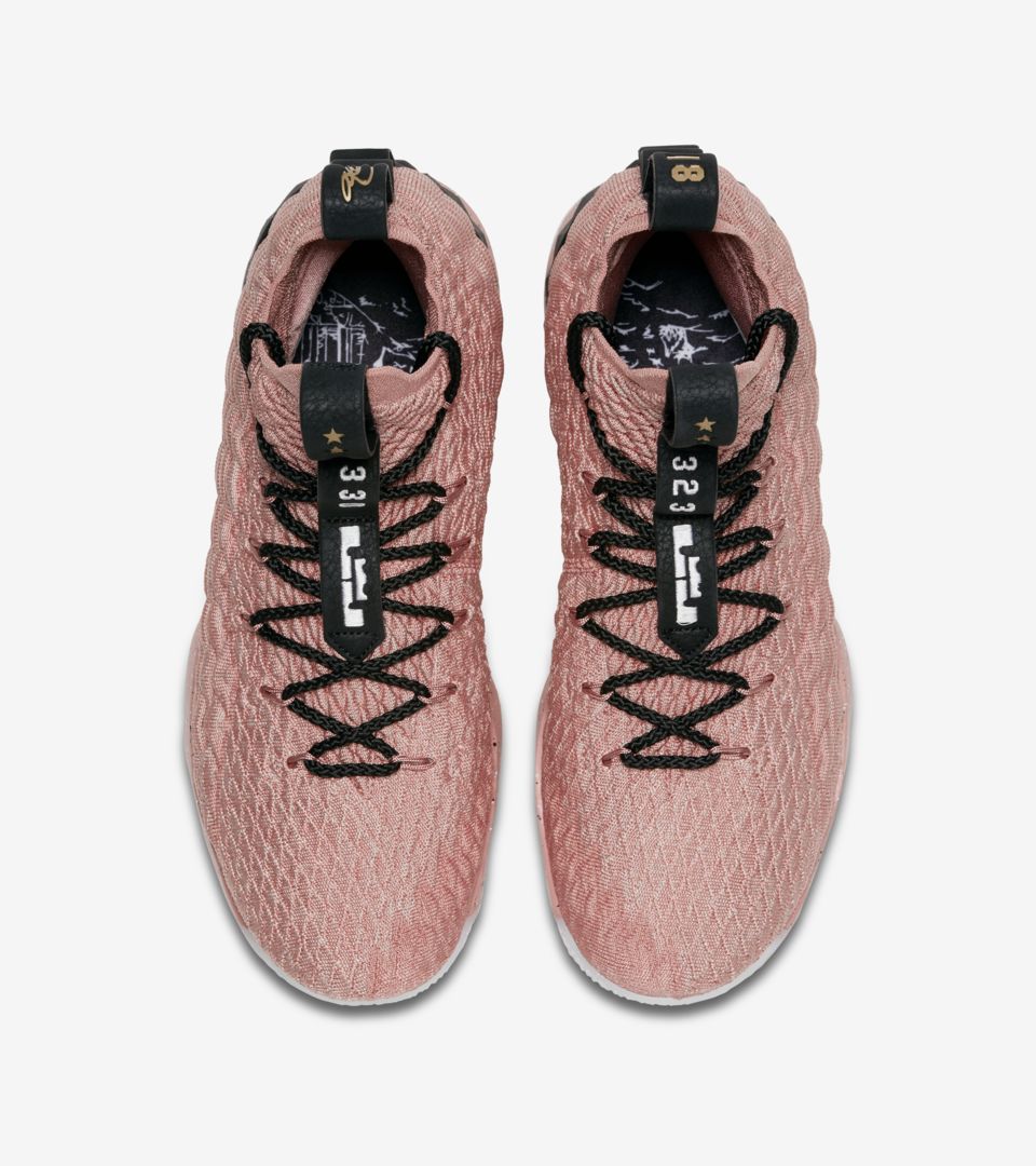 lebron 15 rust pink for sale