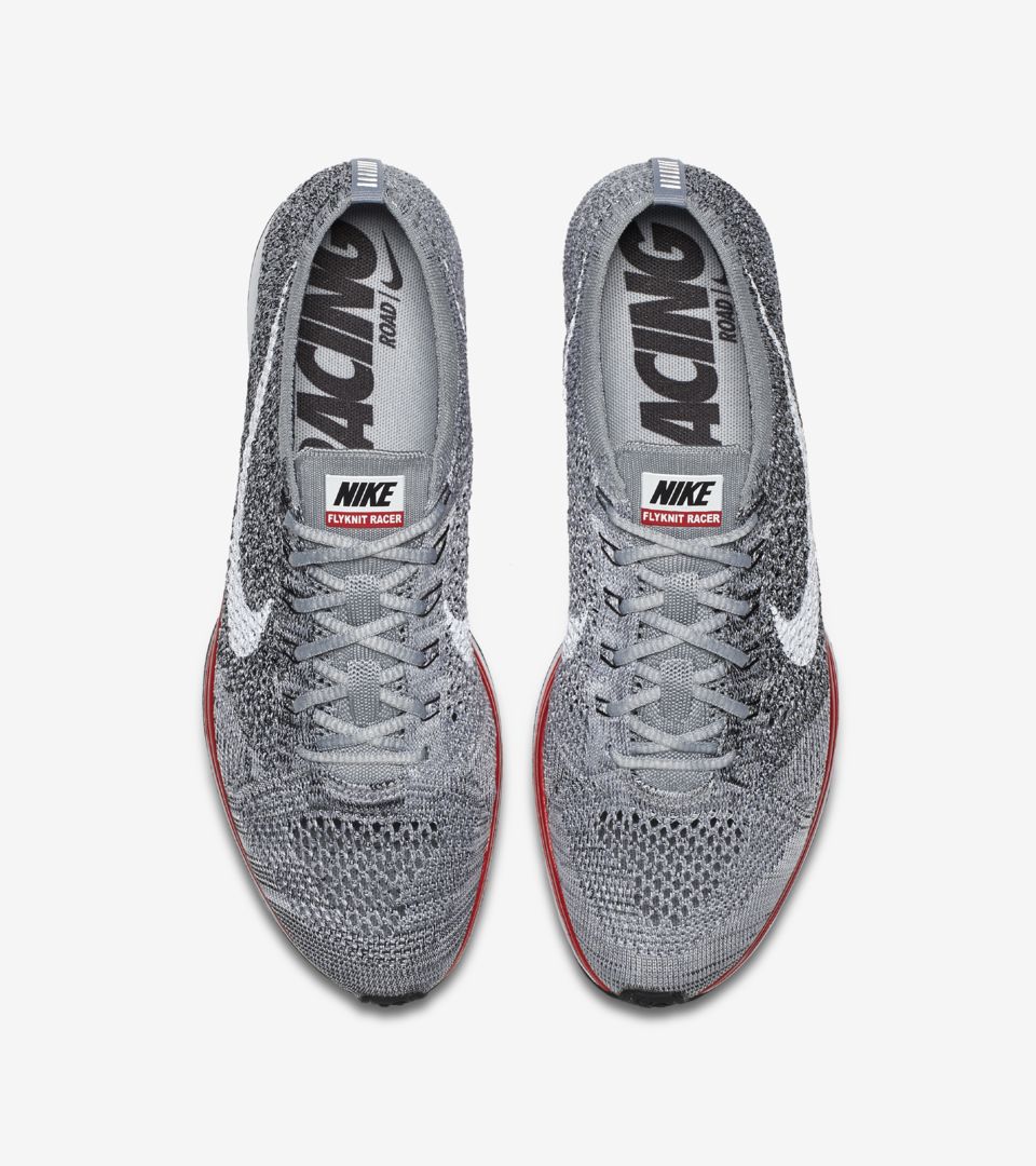 ナイキ フライニット レーサー 'Wolf Grey'. Nike 