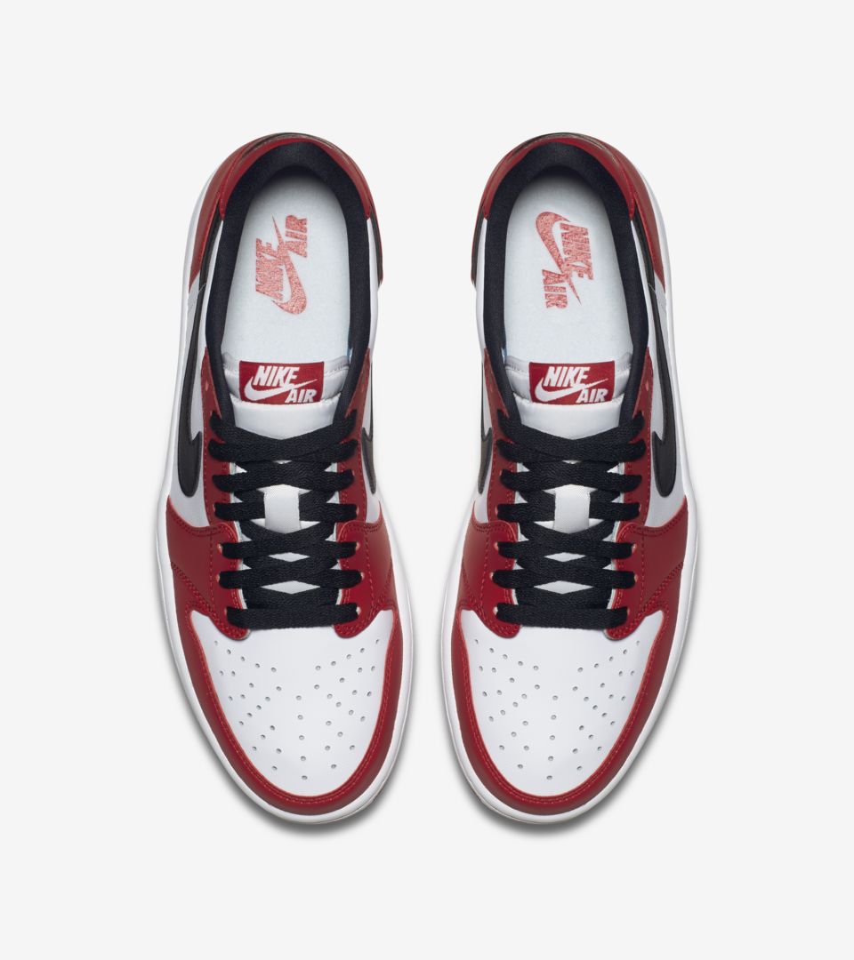 aflange Rektangel Tilpasning Air Jordan 1 Retro Low 'Chicago' Release Date. Nike SNKRS