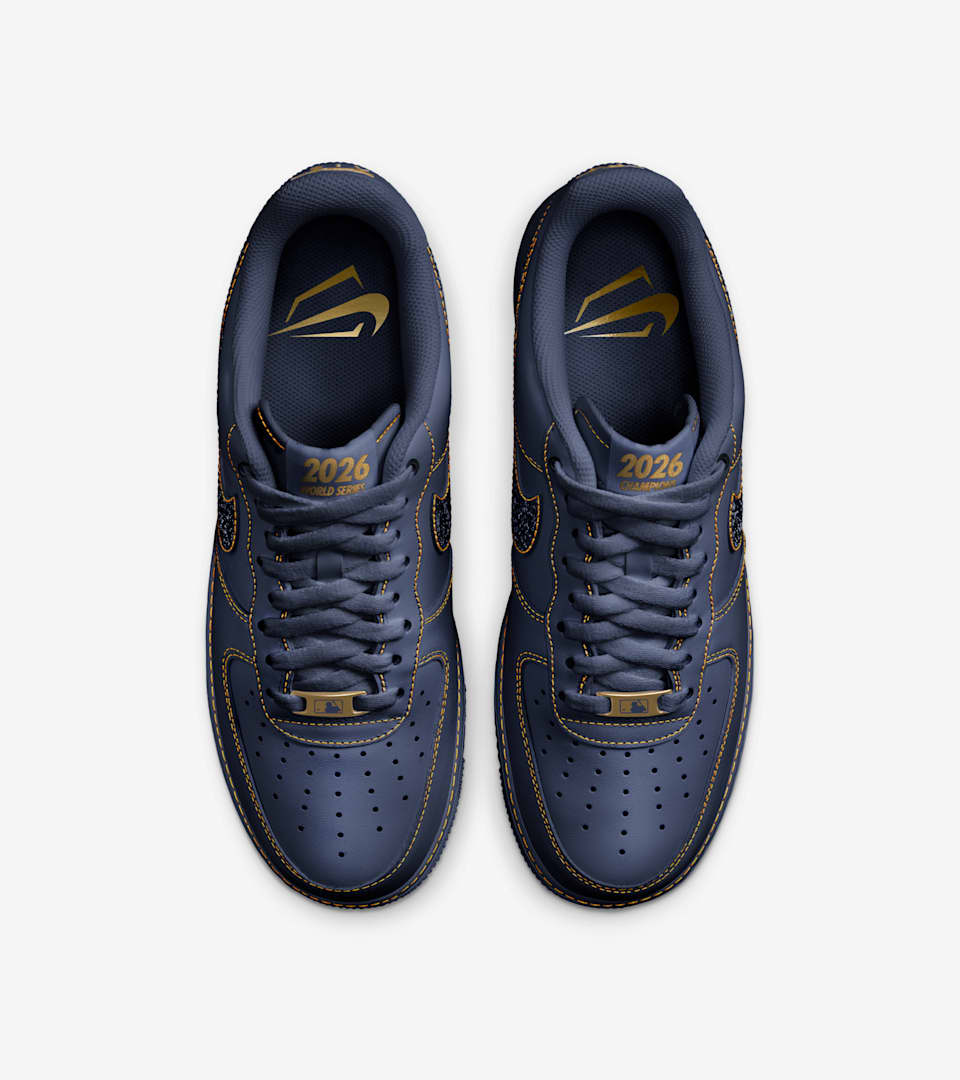 Nike Air Force 1 '07 "Milwaukee Brewers" — view D