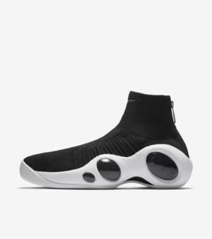Nike Flight Bonafide Black White Hyper Crimson Release Date. Nike SNKRS