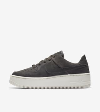 nike platform air force 1 black