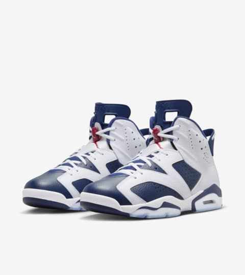 Fecha de lanzamiento de los Air Jordan 6 "White and Midnight Navy ...