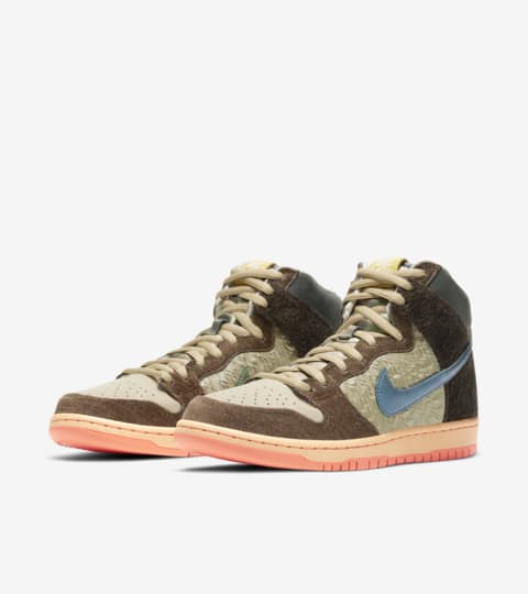 sb dunk high x concepts mallard
