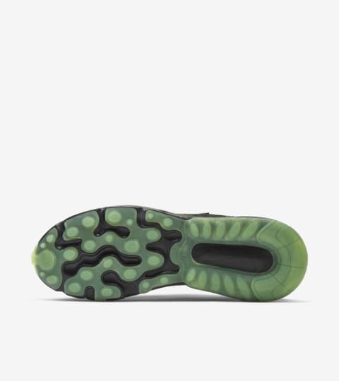 nike air max 270 react black green