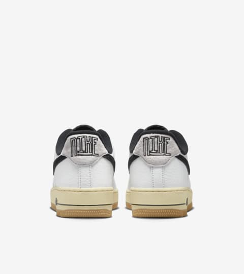 womens black and white air force
