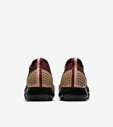 vapormax flyknit red and black