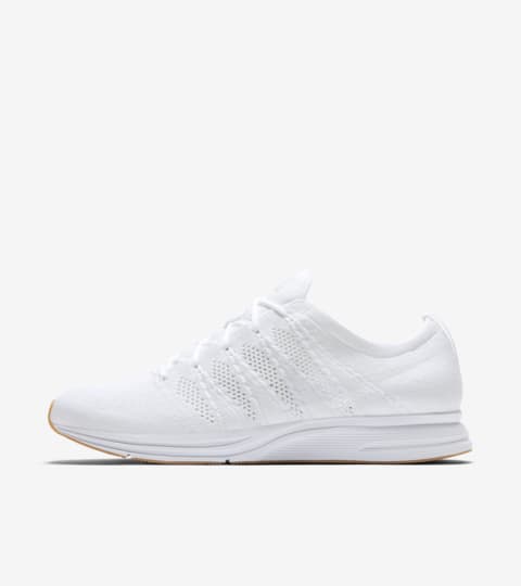 flyknit trainer white gum