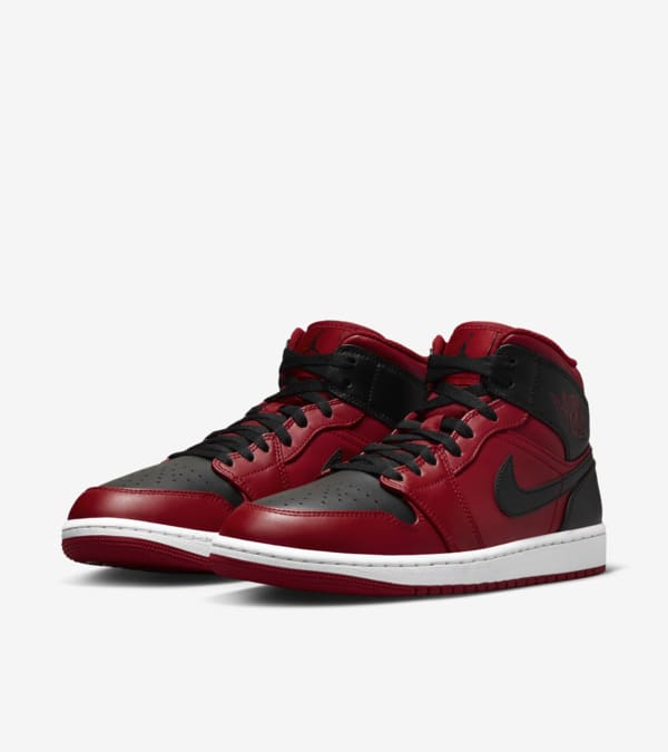 Air Jordan 1 Mid Gym Red and Black 554724 660 Release Date. Nike SNKRS