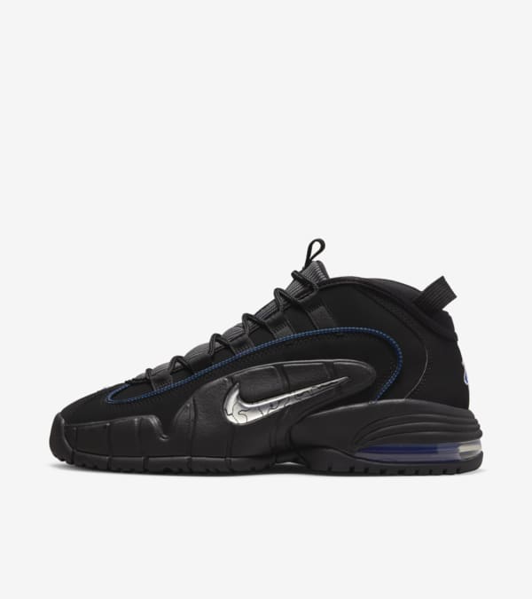 Air Max Penny Black and Metallic Silver DN2487 002 Nike SNKRS