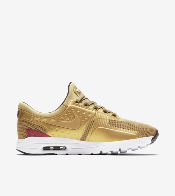 Women s Nike Air Max Zero Metallic Gold Release Date. Nike SNKRS