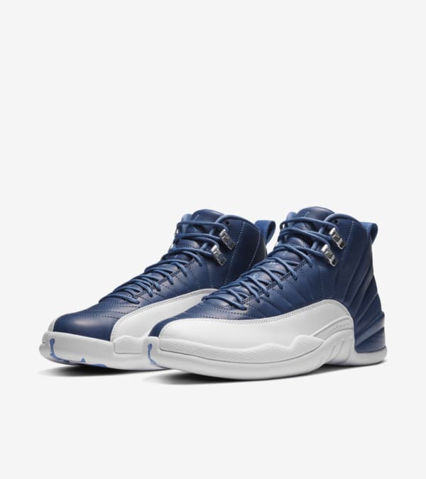 Blue and white 12s on sale