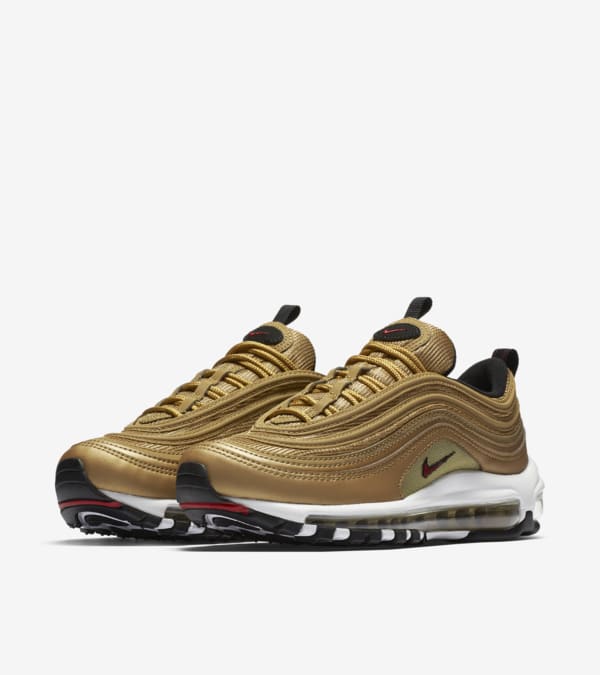 Women s Nike Air Max 97 OG QS Metallic Gold Release Date. Nike SNKRS