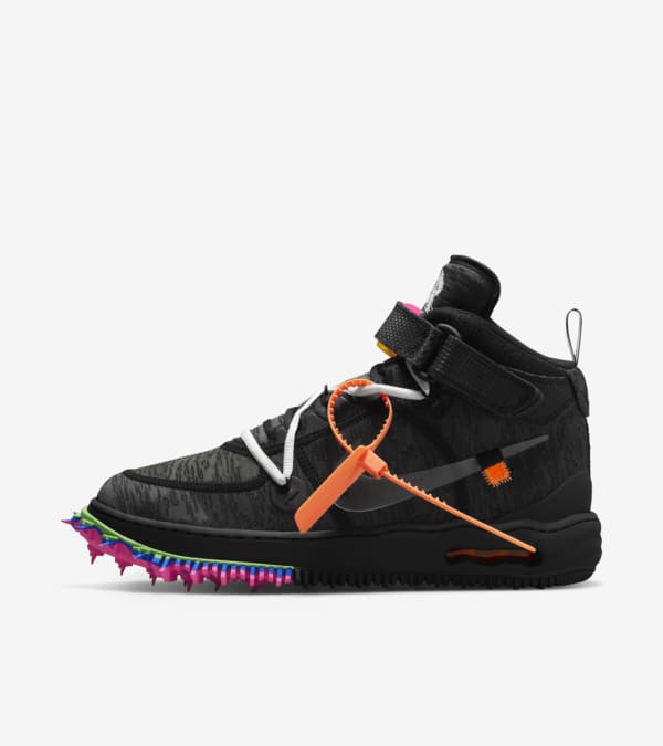 Air Force 1 Mid x Off White Black DO6290 001 Release Date. Nike SNKRS