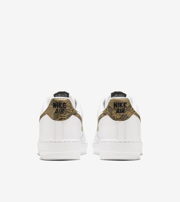 Air Force 1 Low Ivory Snake AO1635 100 release date. Nike SNKRS