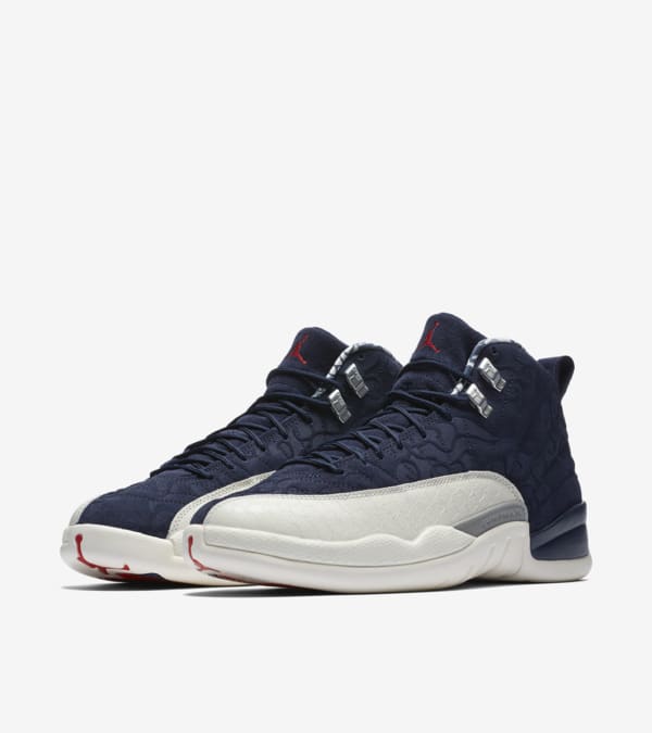 Air Jordan 12 International Flight College Navy Release Date. Nike SNKRS