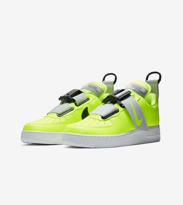 Air Force 1 Utility Volt Black White Release Date. Nike SNKRS