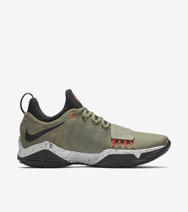 Nike PG1 Elements Medium Olive Black Release Date. Nike SNKRS