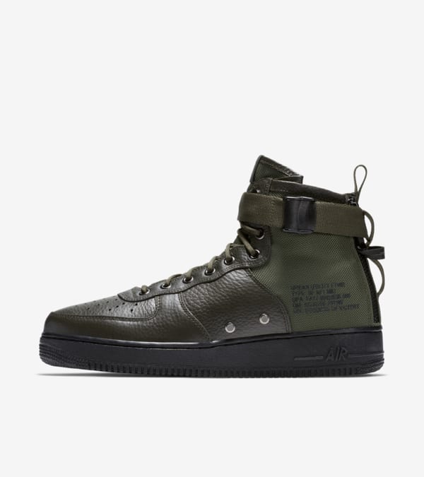 Nike SF AF 1 Mid Sequoia Release Date. Nike SNKRS