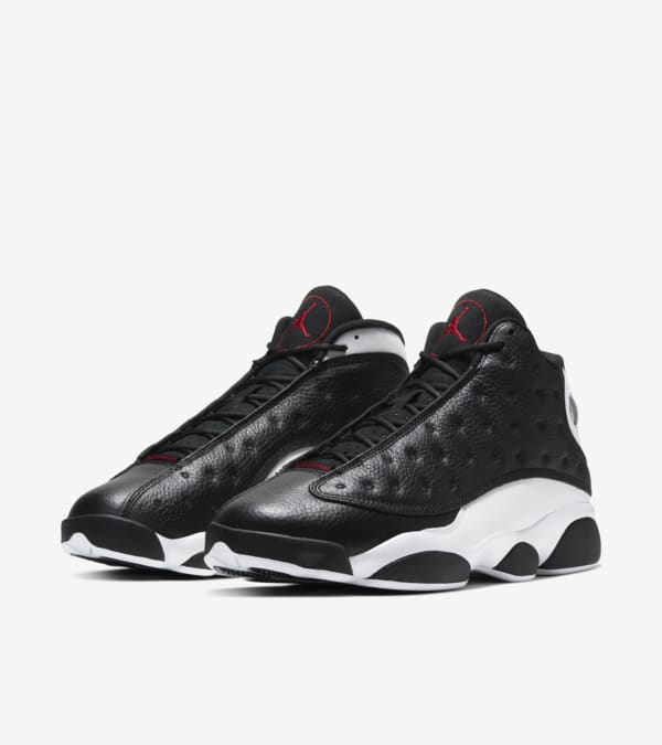 Black red and white jordan 13 online