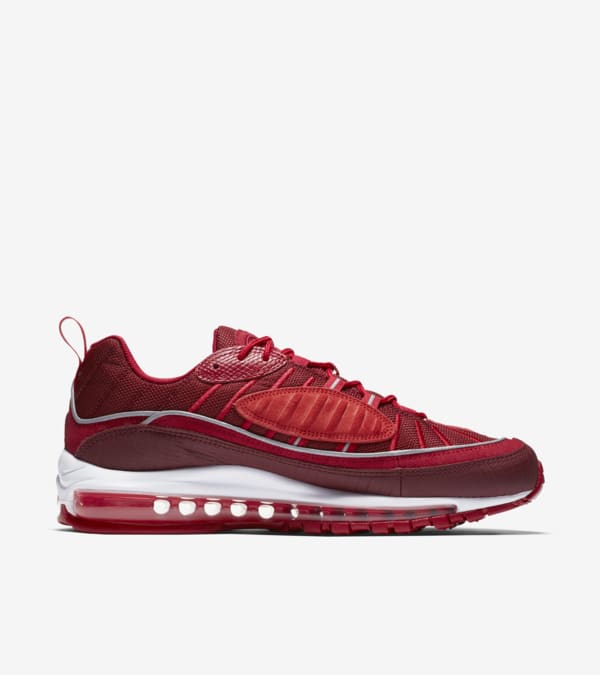 Nike Air Max 98 Team Red Habanero Red Data del lancio. Nike SNKRS