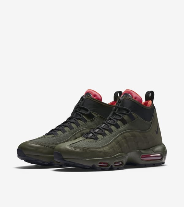 Nike Air Max 95 SneakerBoot Dark Loden Cargo Khaki Nike SNKRS