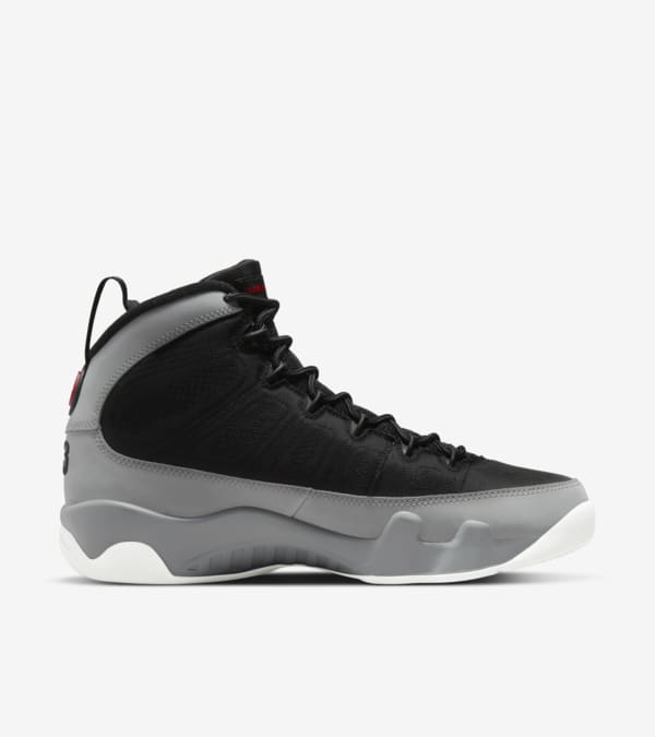 Air Jordan 9 Black and Particle Grey CT8019 060 Release Date. Nike SNKRS