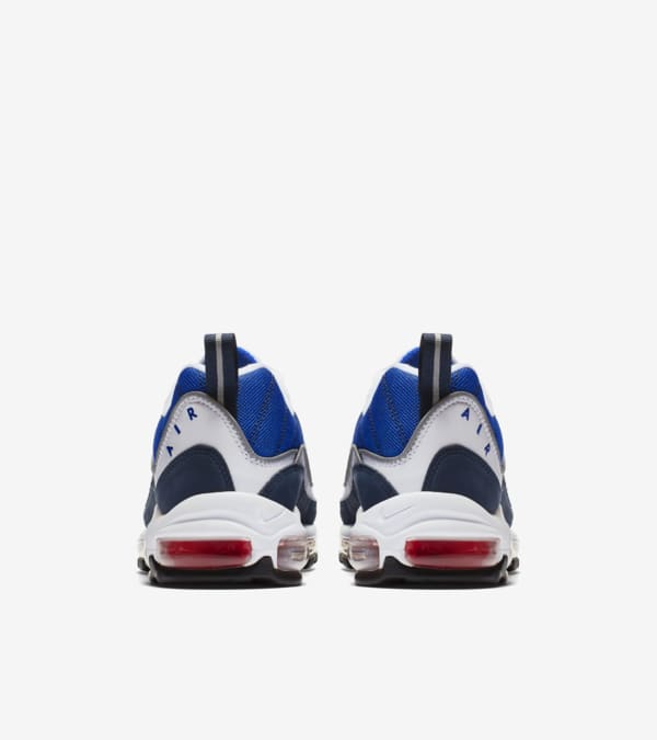 Nike Air Max 98 White University Red Royal Blue Release Date. Nike SNKRS