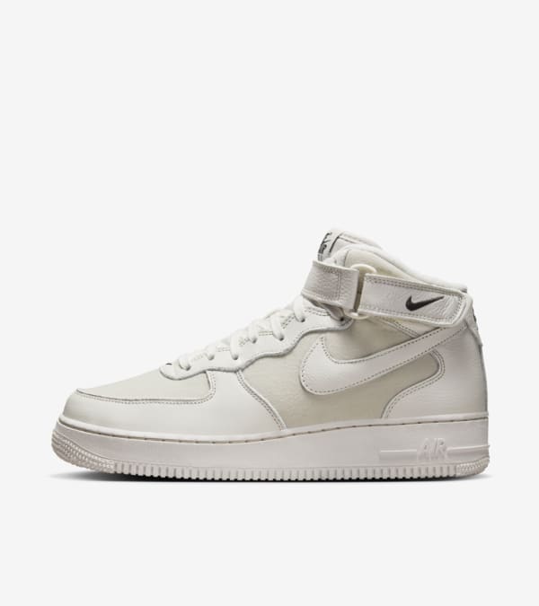Air Force 1 Mid 07 Light Bone and Phantom FB2036 101 Release Date Nike SNKRS