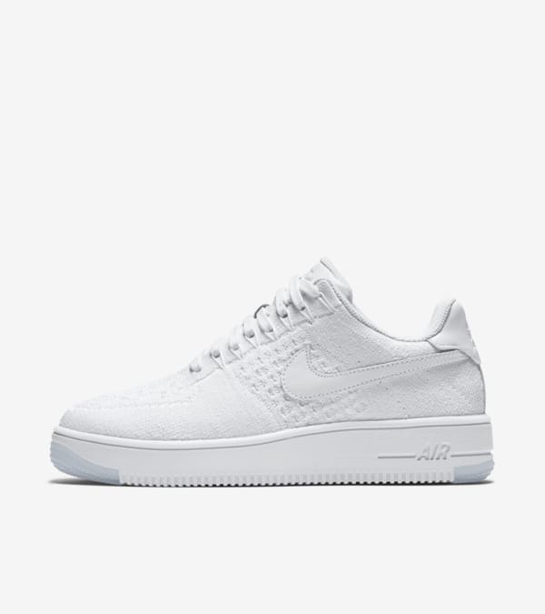 Women s Nike Air Force 1 Ultra Flyknit Low Triple White Release Date. Nike SNKRS