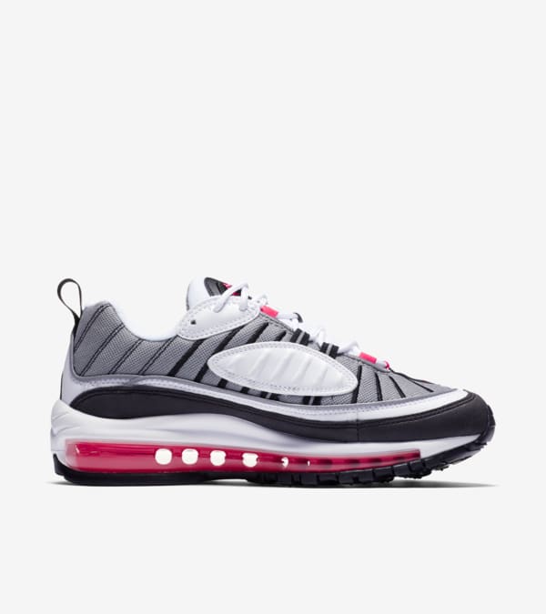 Nike Women s Air Max 98 White Solar Red Reflect Silver Release Date. Nike SNKRS
