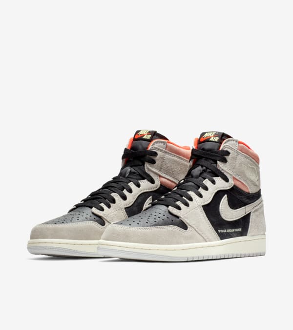 Date de sortie de la Air Jordan 1 High OG Neutral Grey Hyper Crimson Black Nike SNKRS