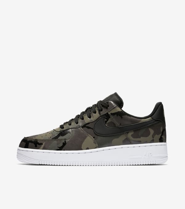 Air force 1 grey reflective camo sale