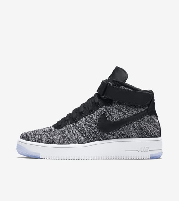 Women s Nike Air Force 1 Ultra Flyknit Black White Release Date. Nike SNKRS
