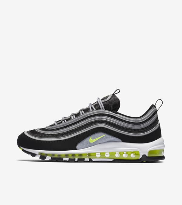 Nike Air Max 97 OG Black Volt Release Date. Nike SNKRS
