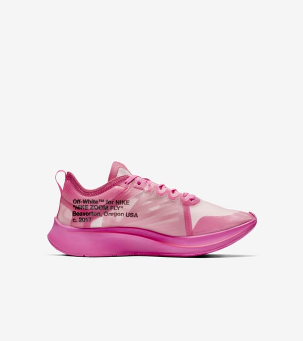 Nike zoom fly the ten pink hot sale