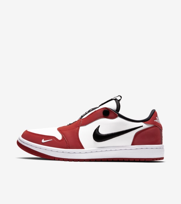 Women s Air Jordan 1 Slip Low Chicago Varsity and Red and White Release Date. Nike SNKRS