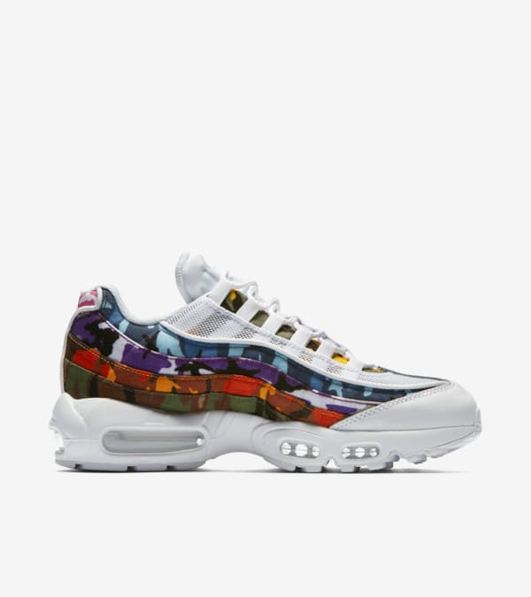 Nike Air Max 95 OG MC SP White Multi Colour Release Date. Nike SNKRS